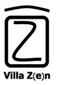 logo Villa Zen noir